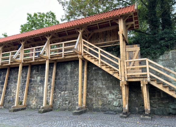 Wehrgang an der Schüttorfer Stadtmauer