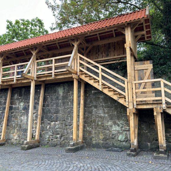 Wehrgang an der Schüttorfer Stadtmauer